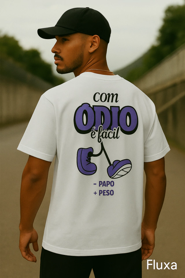 Oversized Com Ódio É Facil